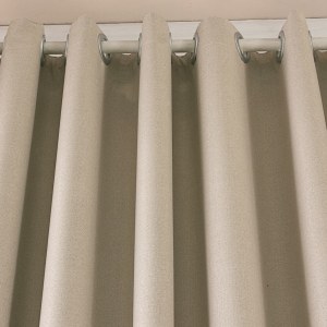 Regent Linen Style Cream Curtain 7