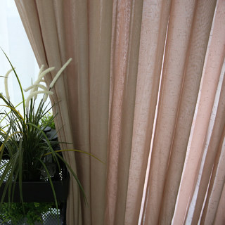 Notting Hill Mocha Luxury Sheer Curtain 3