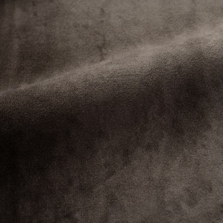 Lustrous Dark Brown Velvet Curtain 4