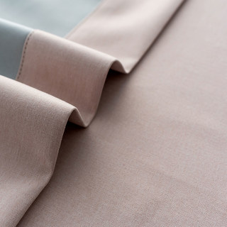 Herringbone Blush Pink 100% Blackout Curtain 15