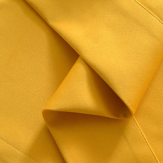 Superthick Lemon Yellow Blackout Curtain 11