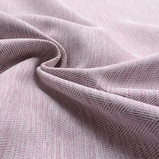 Blackout Zigzag Twill Blush Pink Curtain 4