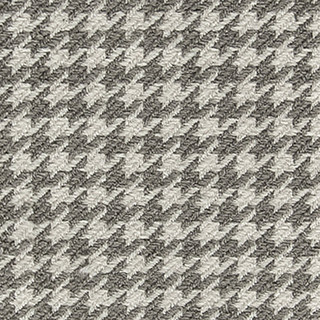 Houndstooth Patterned Brown Beige Blackout Curtain