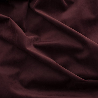 Fine Burgundy Wine Red Velvet Curtain