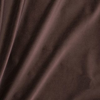 Fine Rich Chocolate Brown Velvet Curtain 6