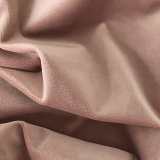 Premium Dusky Pink Velvet Curtain