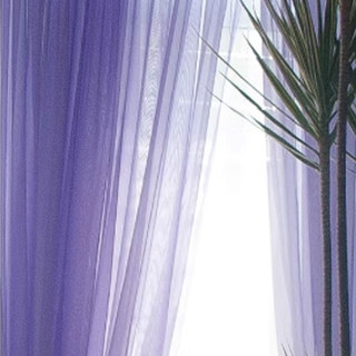 Smarties Lilac Soft Sheer Voile Curtain 2