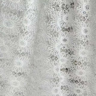 Sunflower Jacquard Ivory White Lace Net Curtain 6