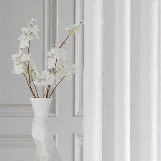 The Bright Side White Heavy Voile Curtain