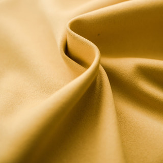 Superthick Lemon Yellow Blackout Curtain Drapes 9