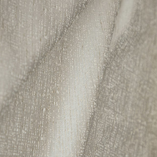 Metallic Fantasy Subtle Textured Striped Shimmering Cream Champagne Curtain 6