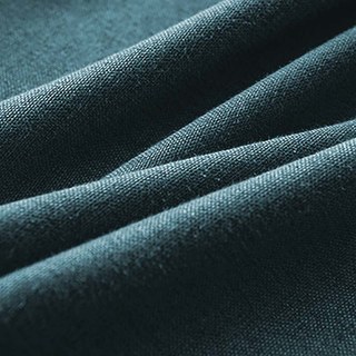 Pine Valley Denim Blue Blackout Curtain Drapes 6