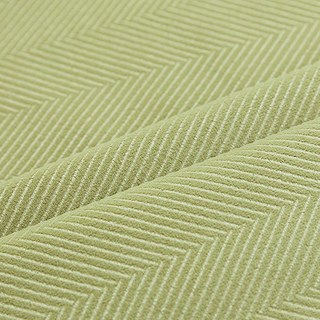 Sunnyvale Herringbone Textured Olive Sage Green Velvet Blackout Curtains 7