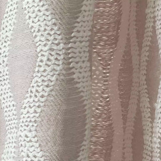 Enchanted Ogee Geometric Cream Taupe Curtains 5