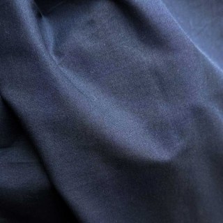 Cotton Club Navy Blue Semi Sheer Curtain