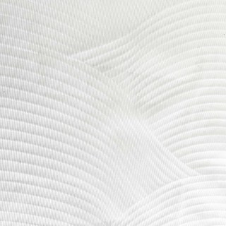 Tide Luxury Wave Patterned White Sheer Curtain 1